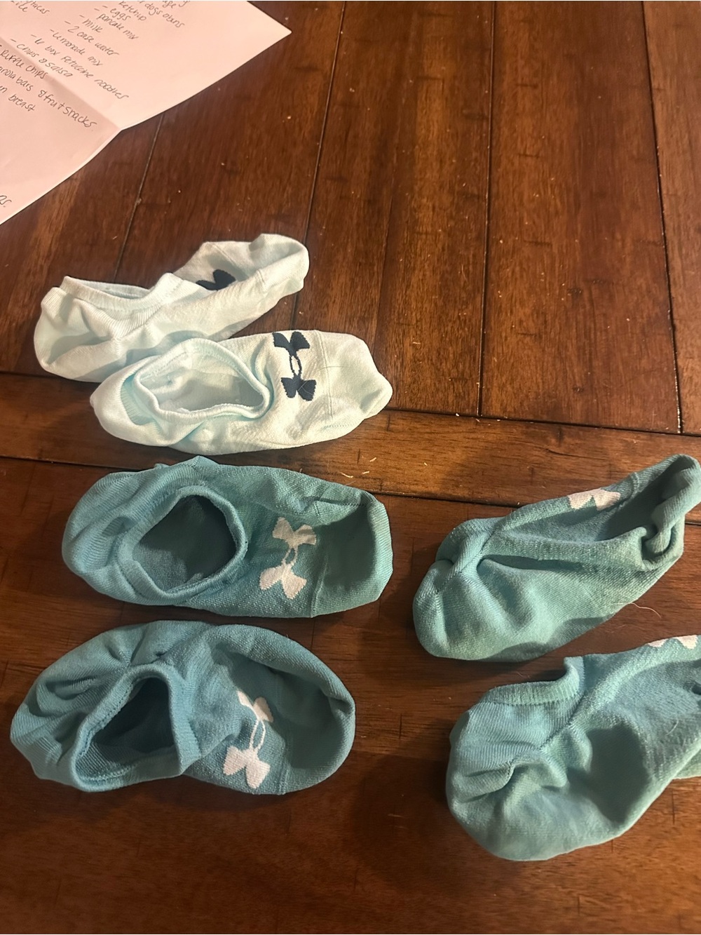 3 pairs of Under armor no show sock- all brand new